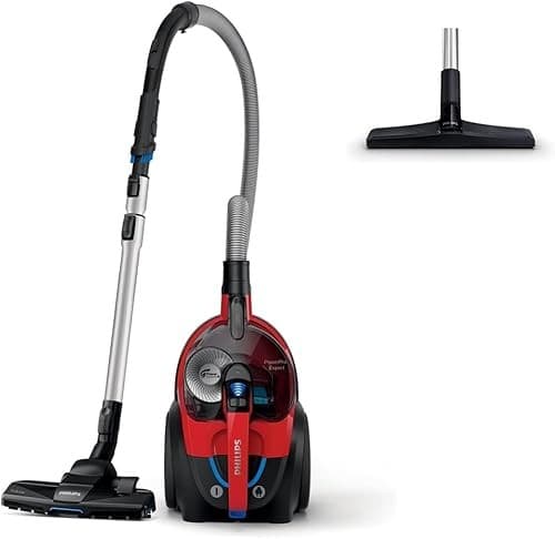 Philips Powerpro Expert Stofzuiger zonder Zak - 900 W Vermogen met H13-Allergiefilter en Triactive-Mondstuk (Fc9729/09)