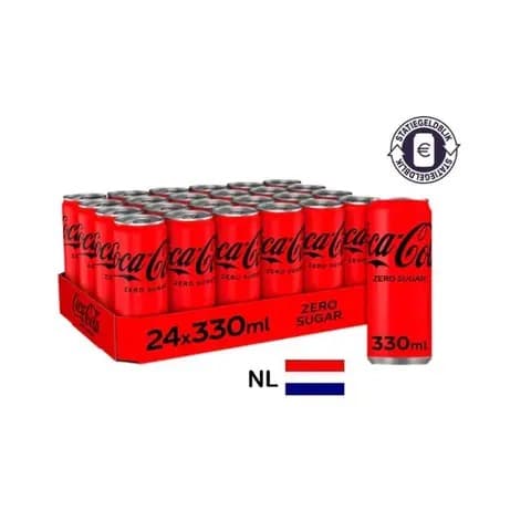 Coca-Cola Zero Sugar Frisdrank - 24 x 330 ml