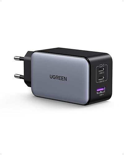 UGREEN Nexode X USB C-Charger 100W Mini GaN-oplader 3-poorts PD-Lader Compacte snelle oplader PPS 45W compatibel met MacBook Pro, iPhone 16 Pro Max, Galaxy S24 Ultra, Vision Pro