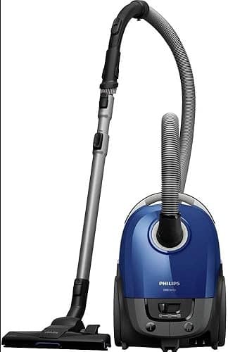Philips Stofzuiger met zak 3000 Series - 900 Watt - Compact en lichtgewicht - Allergy H13 filter - Actieradius 9 meter - Borstel op de steel - Spleetmondstuk - TriActive mondstuk - XD3110/09