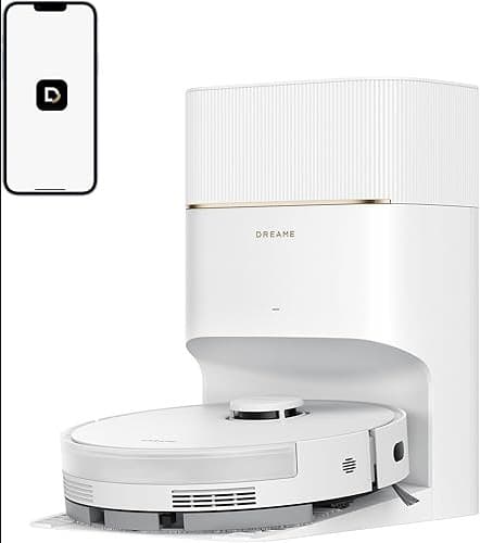DREAME D20 Pro Plus-robotstofzuiger, zuigkracht van 13.000 Pa, dubbele ontwarrende borstel voor dierenhaar, hoekreiniging, zelflegend, LDS-navigatie en laservermijding, 2-in-1 stofzuiger en dweil